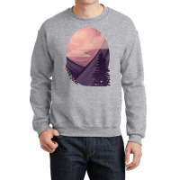 Scenery T  Shirt Pink Purple Scenery T  Shirt Crewneck Sweatshirt | Artistshot