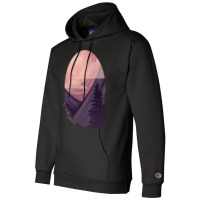 Scenery T  Shirt Pink Purple Scenery T  Shirt Champion Hoodie | Artistshot