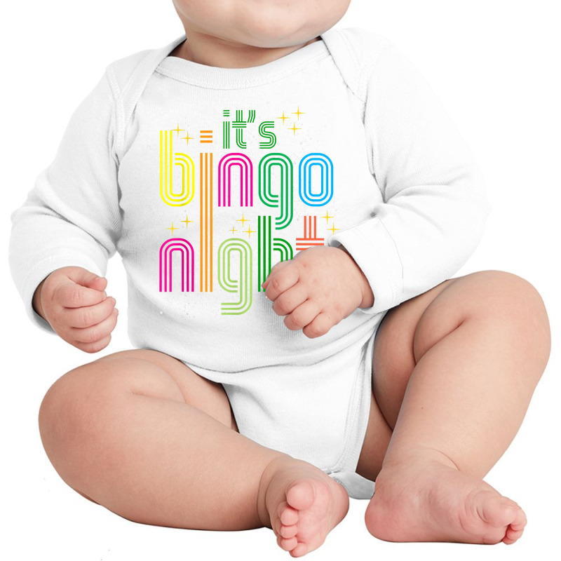 Lotto Bingo Winner Bingo Player Lottery Gambling Funny Bingo T Shirt Long Sleeve Baby Bodysuit by rostinoko | Artistshot