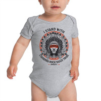 I Stand With Standing Rock Sioux Nodapl Native Pride T Shirt Baby Bodysuit | Artistshot