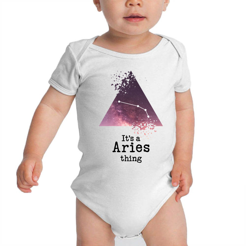 It's A Aries Thing Baby Bodysuit by autlu2024 | Artistshot