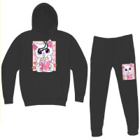 Strawberry Milkshake Cat For Women Girls, Kawaii Anime Neko Hoodie & Jogger Set | Artistshot