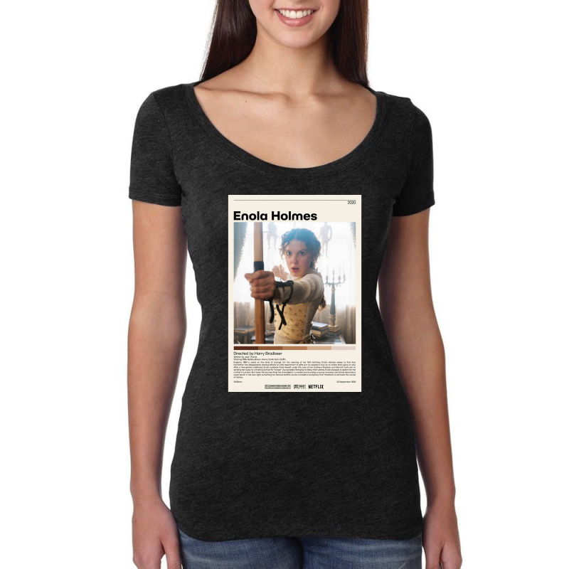 Graphic Vintage  Fiction Novel Lover Gifts Women's Triblend Scoop T-shirt by Artist-Grant | Artistshot