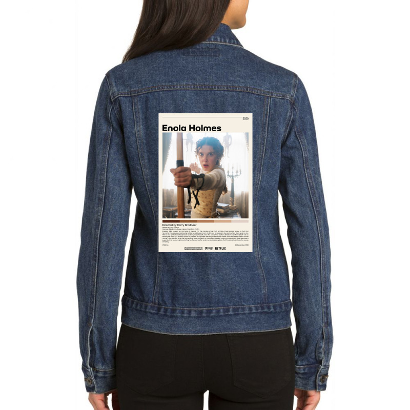 Graphic Vintage  Fiction Novel Lover Gifts Ladies Denim Jacket by Artist-Grant | Artistshot