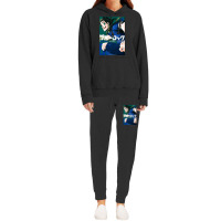 Graphic Vintage  Lock Graphic Music Hoodie & Jogger Set | Artistshot