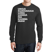 Kwanzaa   Seven Principles Pullover Hoodie Long Sleeve Shirts | Artistshot