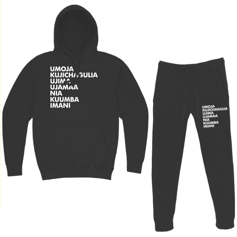 Kwanzaa   Seven Principles Pullover Hoodie Hoodie & Jogger set by AdvaitaLanderos | Artistshot