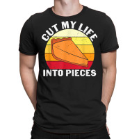 Cut My Life Into Pieces Funny Halloween Pumpkin T Shirt T-shirt | Artistshot