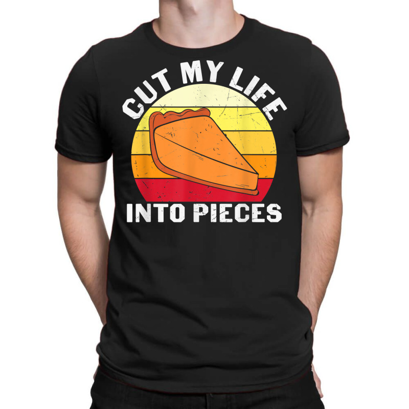 Cut My Life Into Pieces Funny Halloween Pumpkin T Shirt T-shirt | Artistshot