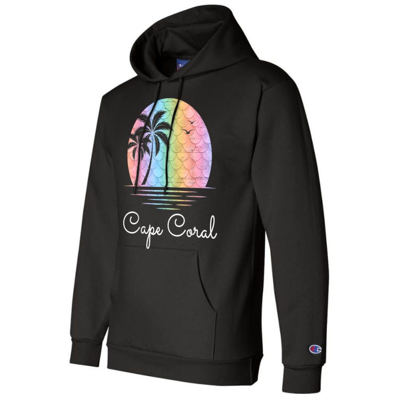 Cape Coral Florida Vacation Beach Island Family Group Gift T Shirt Champion Hoodie by kalerttjay | Artistshot