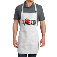 For The Love Of Christmas Full-length Apron | Artistshot