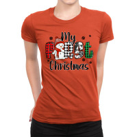 My First Christmas Baby Snowman Ladies Fitted T-shirt | Artistshot