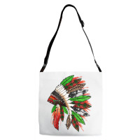 Western Christmas Native American Headdress Adjustable Strap Totes | Artistshot