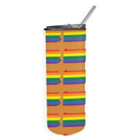 Pennsylvania Rainbow Flag Skinny Tumbler | Artistshot