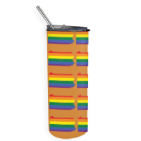 Pennsylvania Rainbow Flag Skinny Tumbler | Artistshot