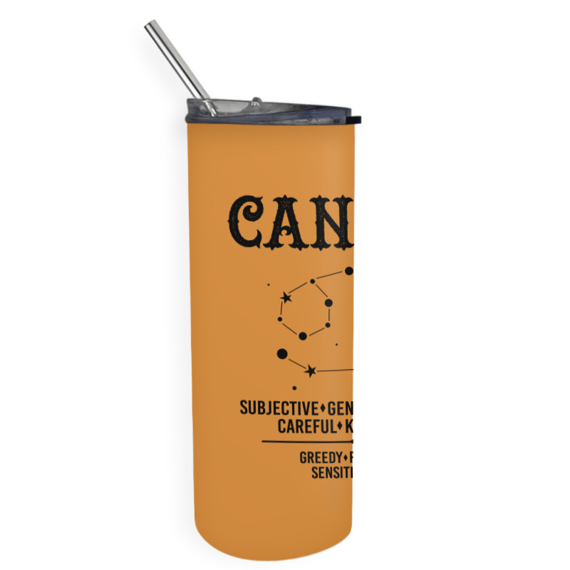 Cancer Zodiac Sign Skinny Tumbler | Artistshot