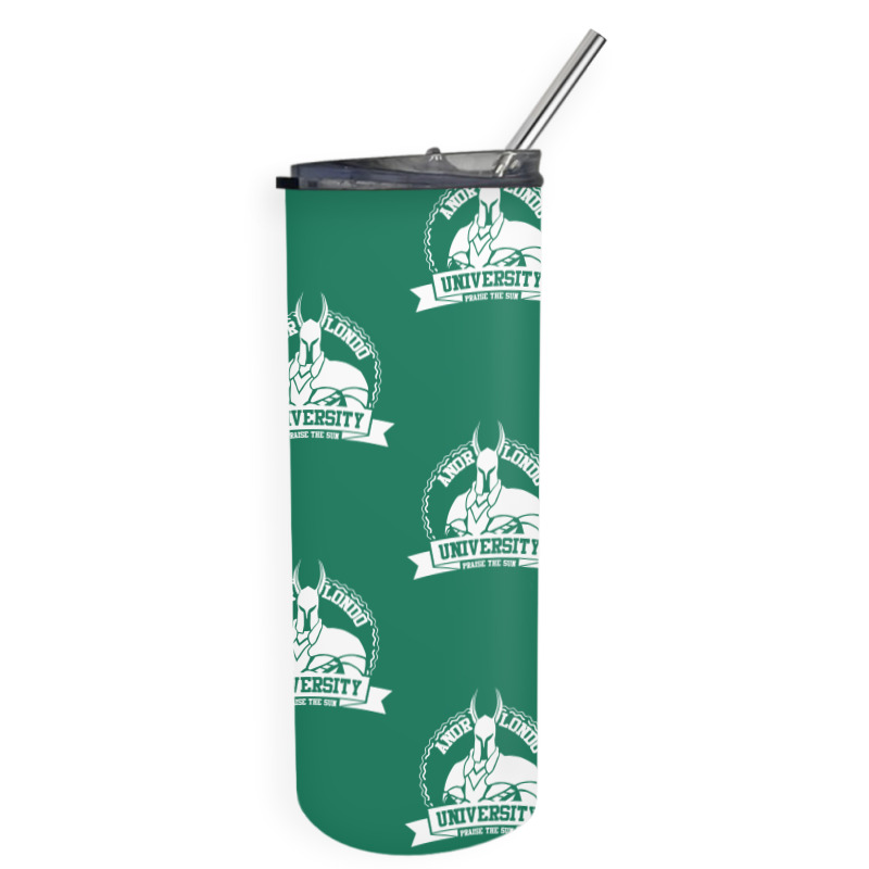 Anor Londo University Skinny Tumbler | Artistshot