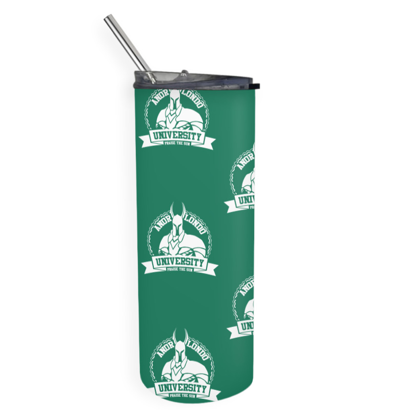 Anor Londo University Skinny Tumbler | Artistshot