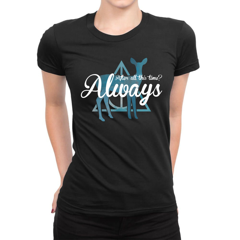 After All This Time Always For Dark Ladies Fitted T-Shirt by autlu2024 | Artistshot