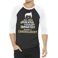 Men Become A Cardiologist 3/4 Sleeve Shirt | Artistshot