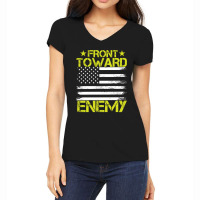 Front Toward Enemy Tee Apparel Women's V-neck T-shirt | Artistshot