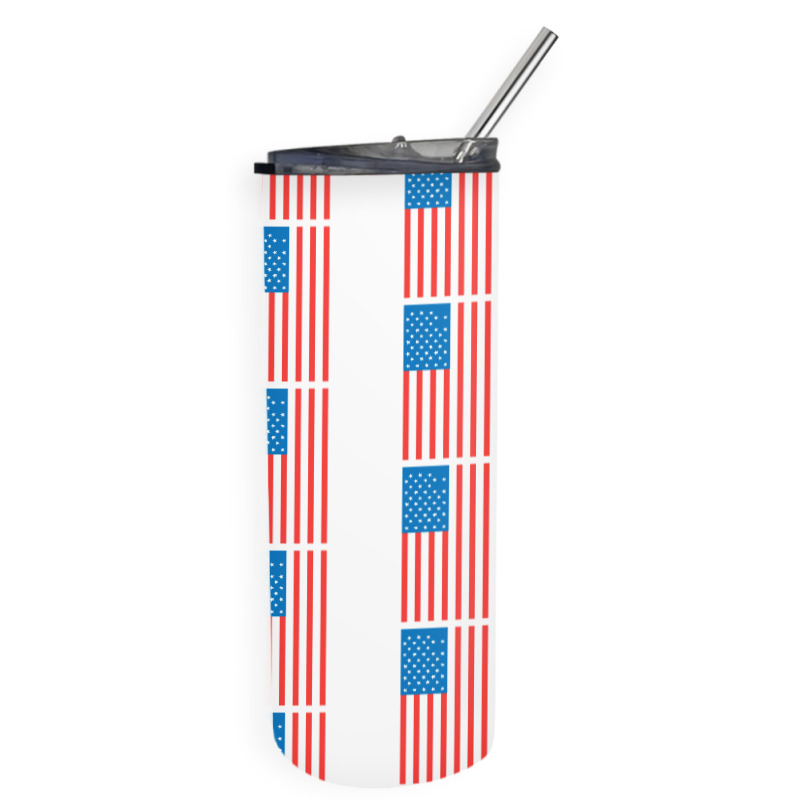 American Flag Skinny Tumbler | Artistshot