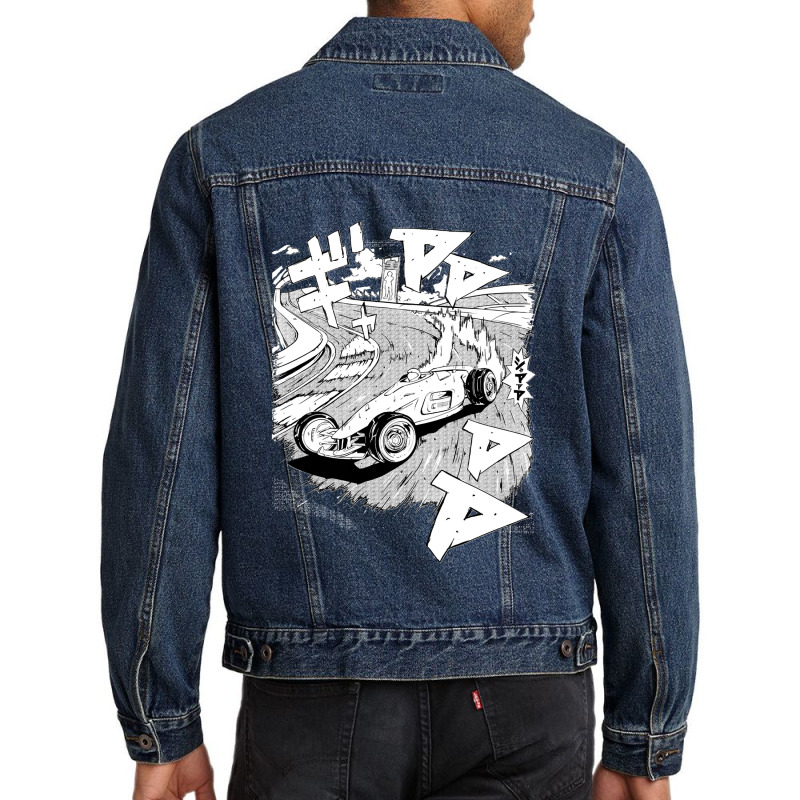 Initial D Like Trackmania Car Men Denim Jacket by johnHarlow | Artistshot