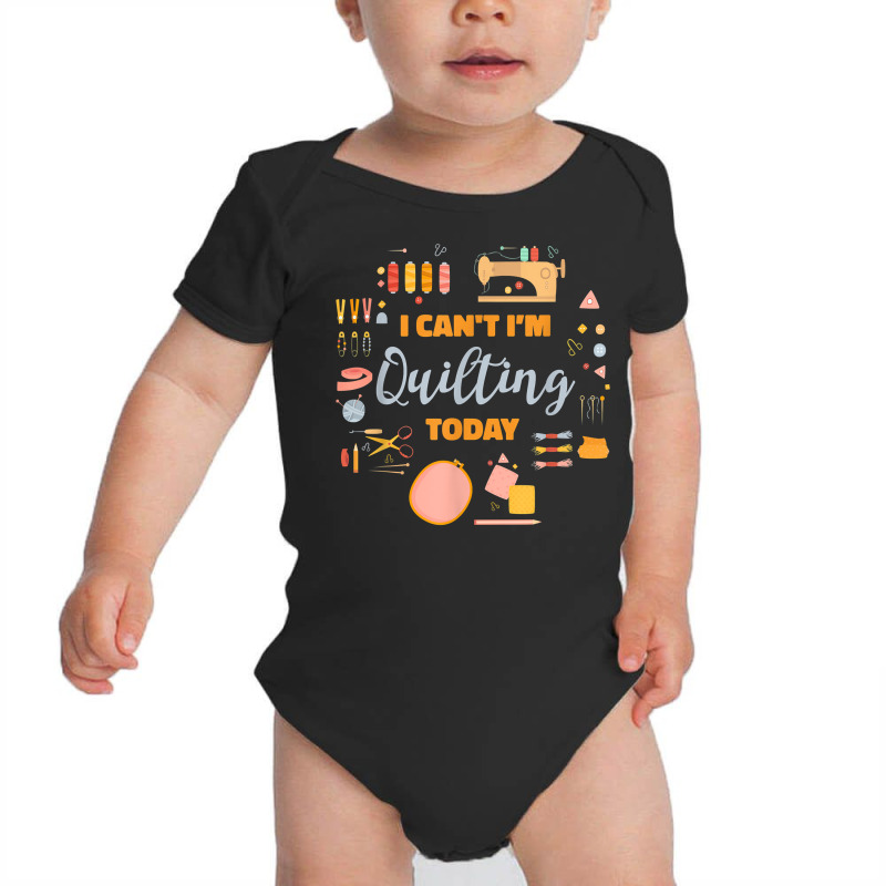 Quilting Today Quilter Sewing Machine Fabric Quilt Tools T Shirt Baby Bodysuit | Artistshot