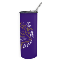 Wolf Wild Skinny Tumbler | Artistshot