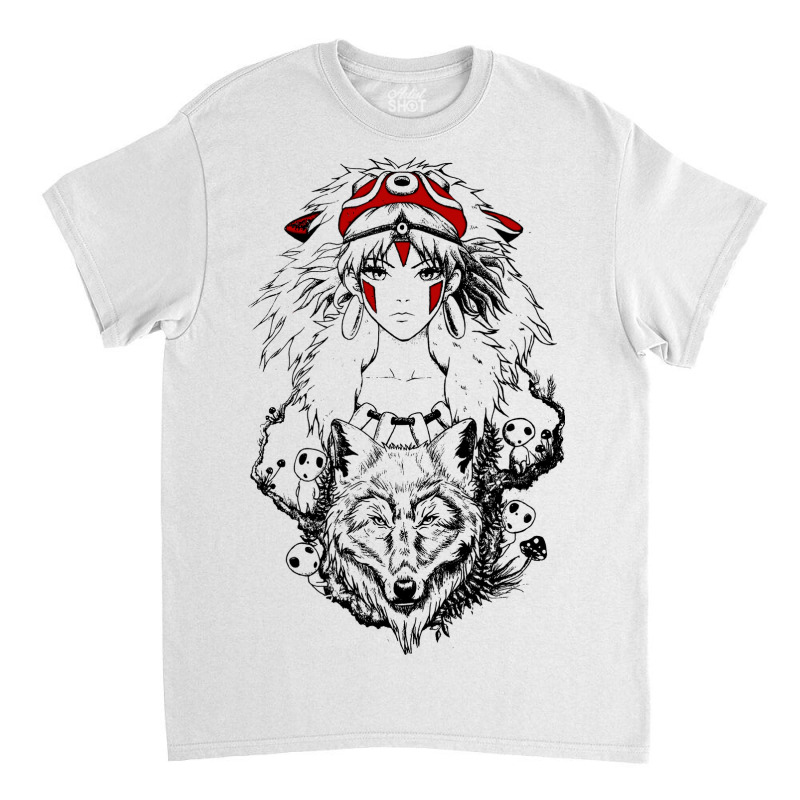 Princess Mononoke Classic Classic T-shirt by berttdedw magazine shop | Artistshot