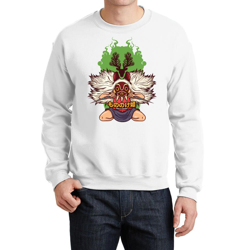 Mononoke Classic Crewneck Sweatshirt by berttdedw magazine shop | Artistshot