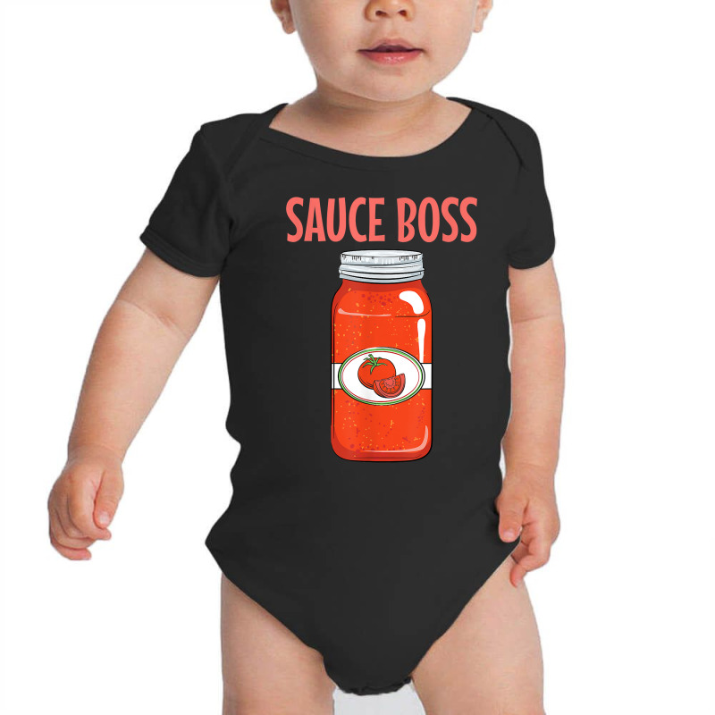 Italian Marinara Spaghetti Sauce Boss T Shirt Baby Bodysuit by sabadmscoastlw | Artistshot