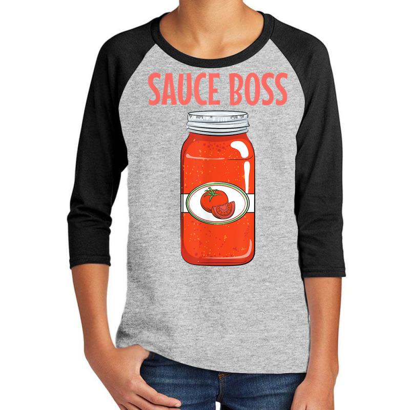 Italian Marinara Spaghetti Sauce Boss T Shirt Youth 3/4 Sleeve by sabadmscoastlw | Artistshot