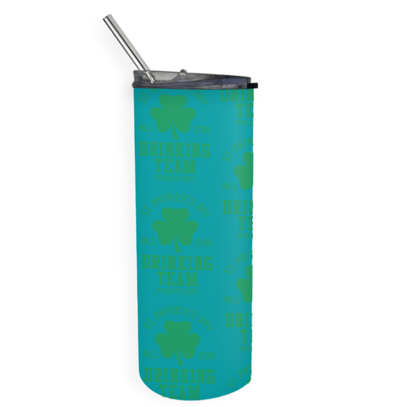 St. Patrick's Day Drinking Team Skinny Tumbler | Artistshot