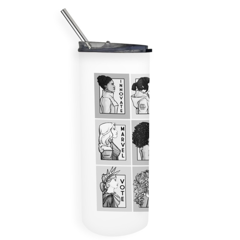 They Are Series Collage Skinny Tumbler | Artistshot