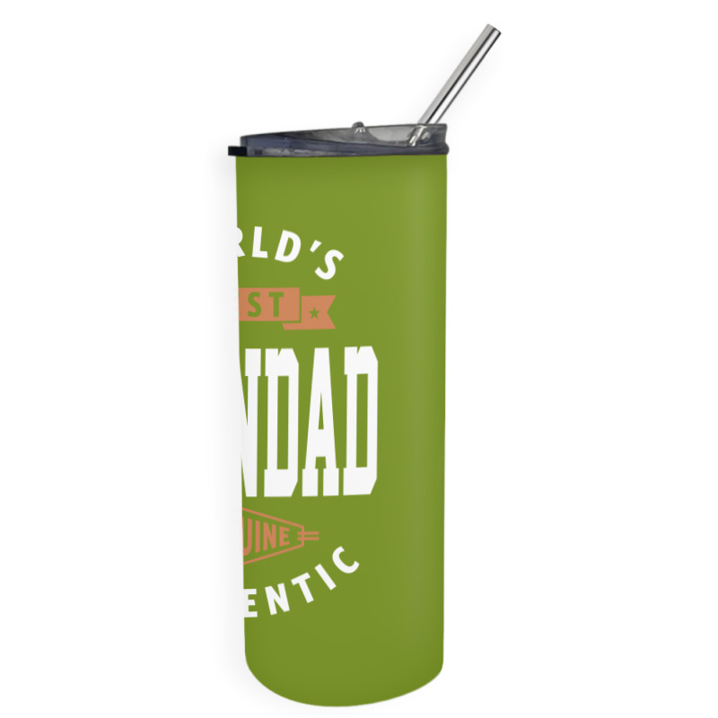 World's Best Grandad Skinny Tumbler | Artistshot