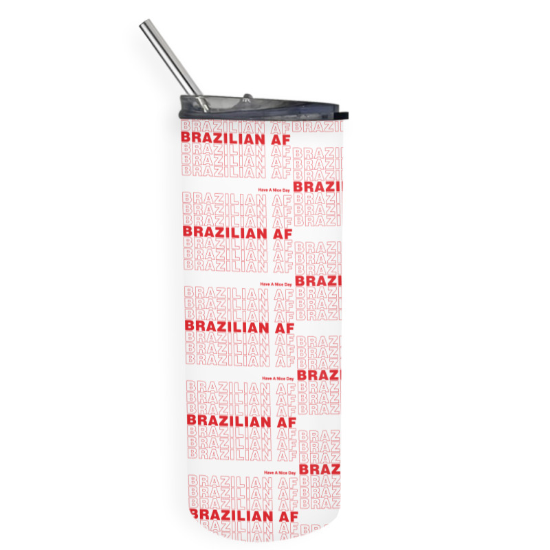 Brazilian Af Skinny Tumbler | Artistshot