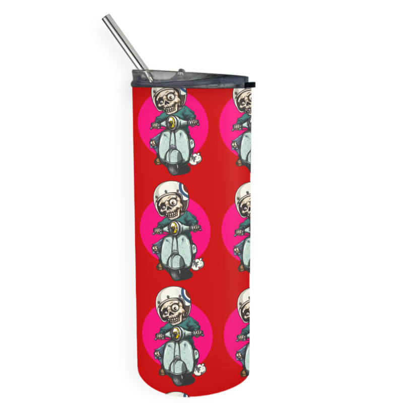 Skulldriver Skinny Tumbler | Artistshot