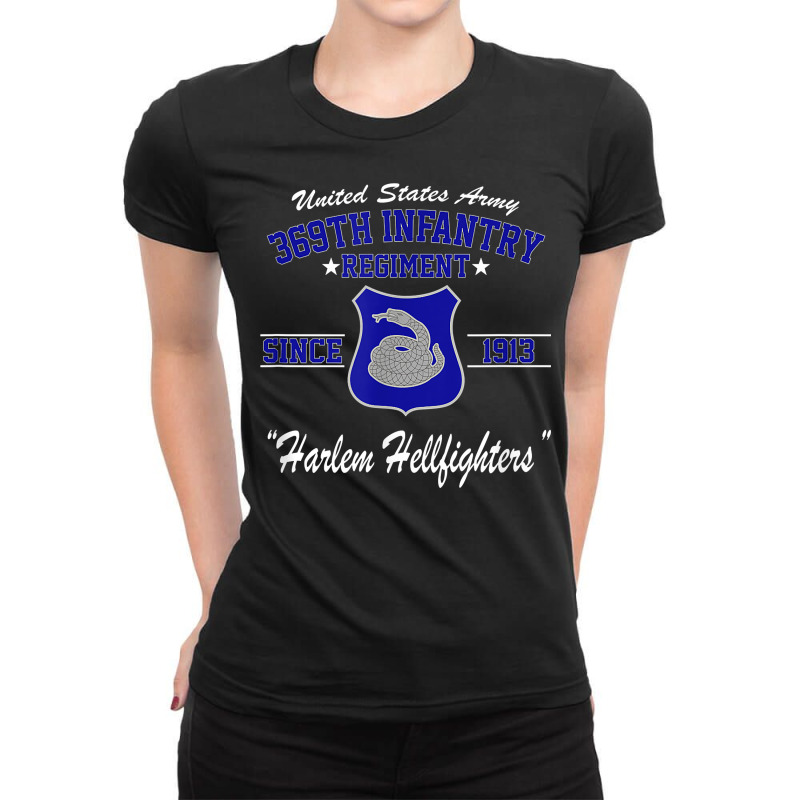 369th Infantry Regiment Harlem Hellfighters T Shirt Ladies Fitted T-Shirt by efronpngoick3 | Artistshot