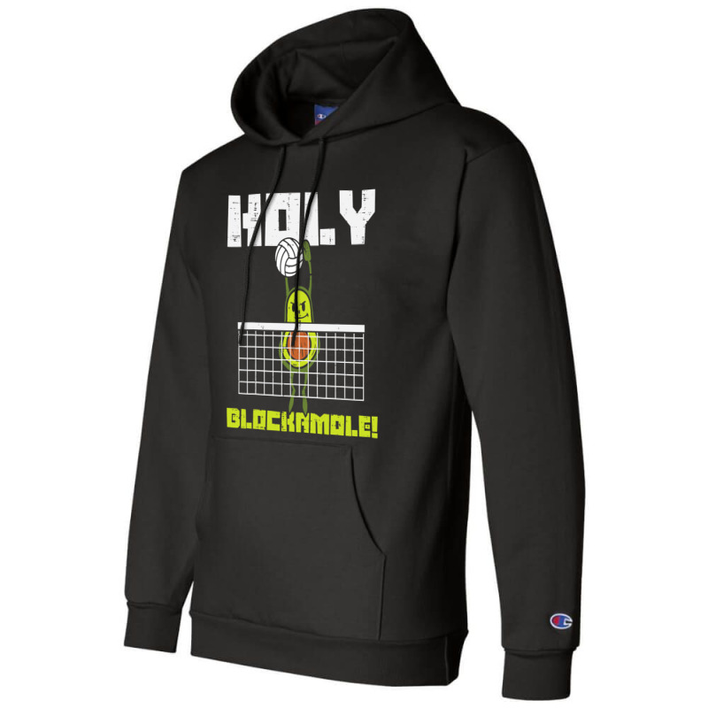 Holy Blockamole Avocado Volleyball Player Blocker Men Women T Shirt Champion Hoodie by bakien89 | Artistshot