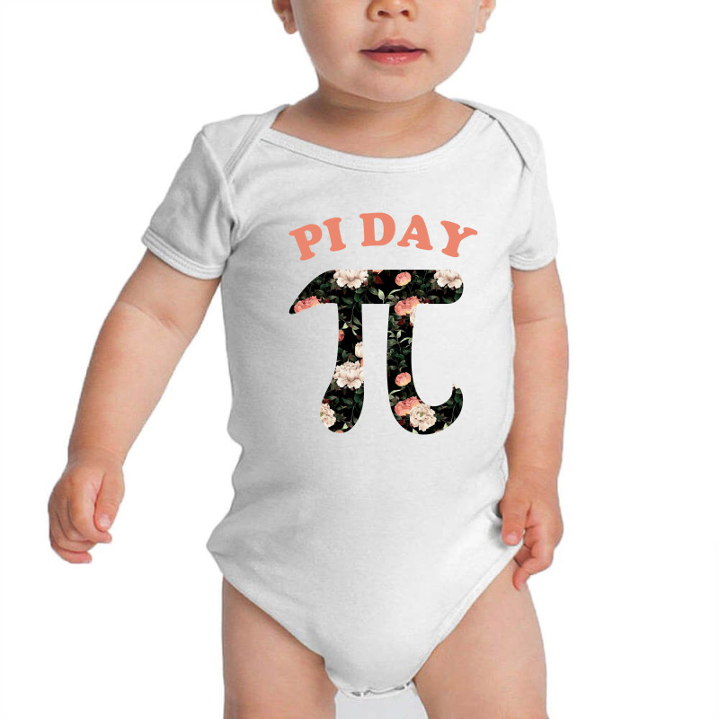 Pi Day Flower Baby Bodysuit by autlu2024 | Artistshot