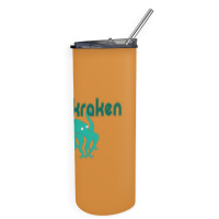 Daddy Kraken Skinny Tumbler | Artistshot