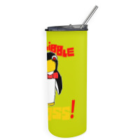 Mr Flibble Is Very Cross Skinny Tumbler | Artistshot