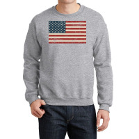 American Flag Crewneck Sweatshirt | Artistshot