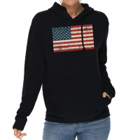 American Flag Lightweight Hoodie | Artistshot