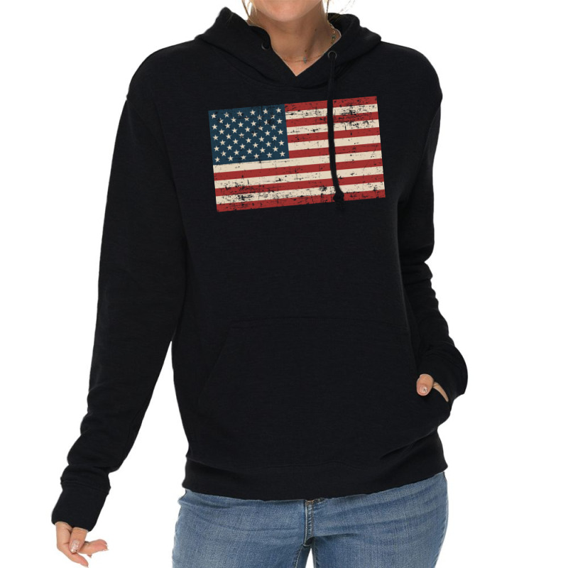 American Flag Lightweight Hoodie | Artistshot