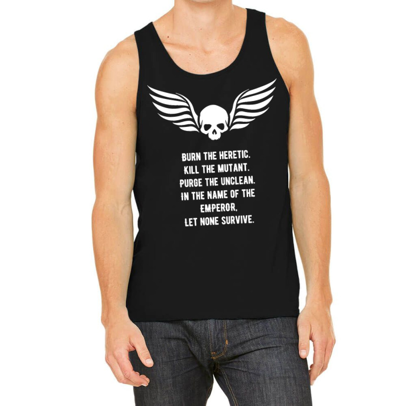 Let None Survive Wargaming Meme Tank Top by johnHarlow | Artistshot