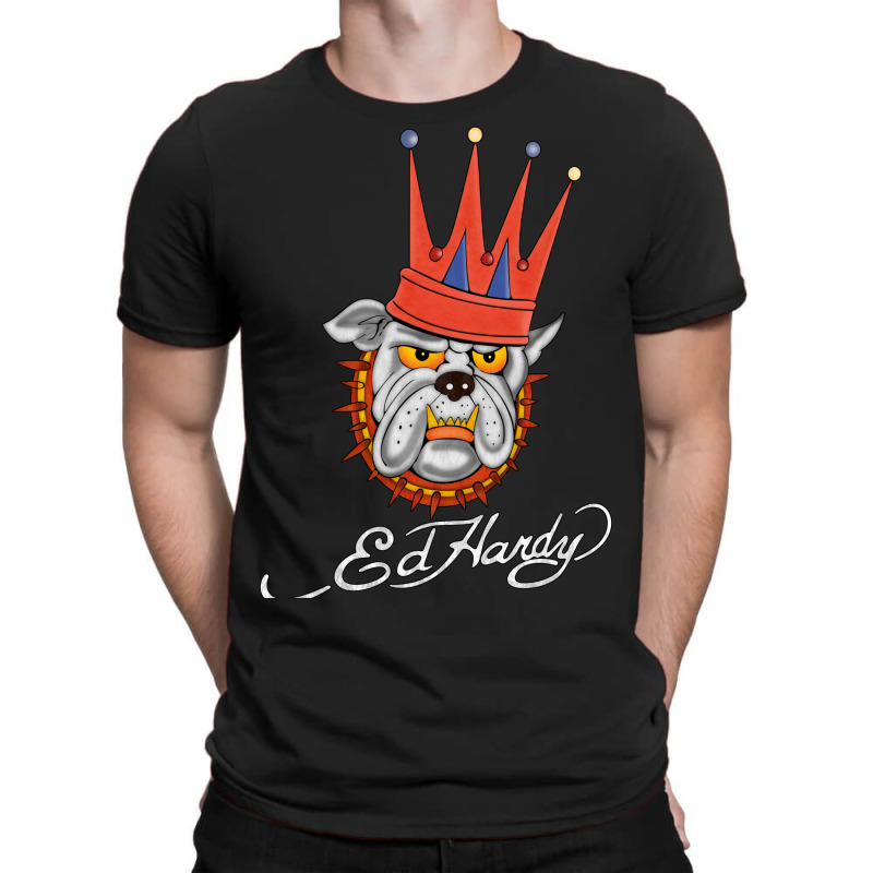 Ed hardy shop bulldog t shirt