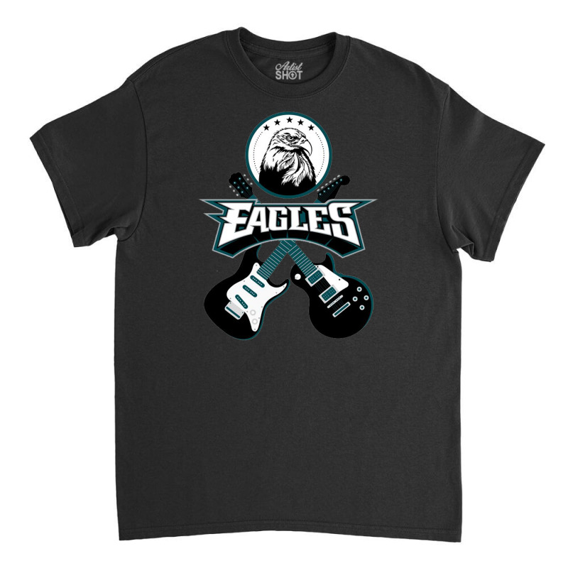 Custom Eagles Band Logo Men's T-shirt Pajama Set By Rahmat Shop