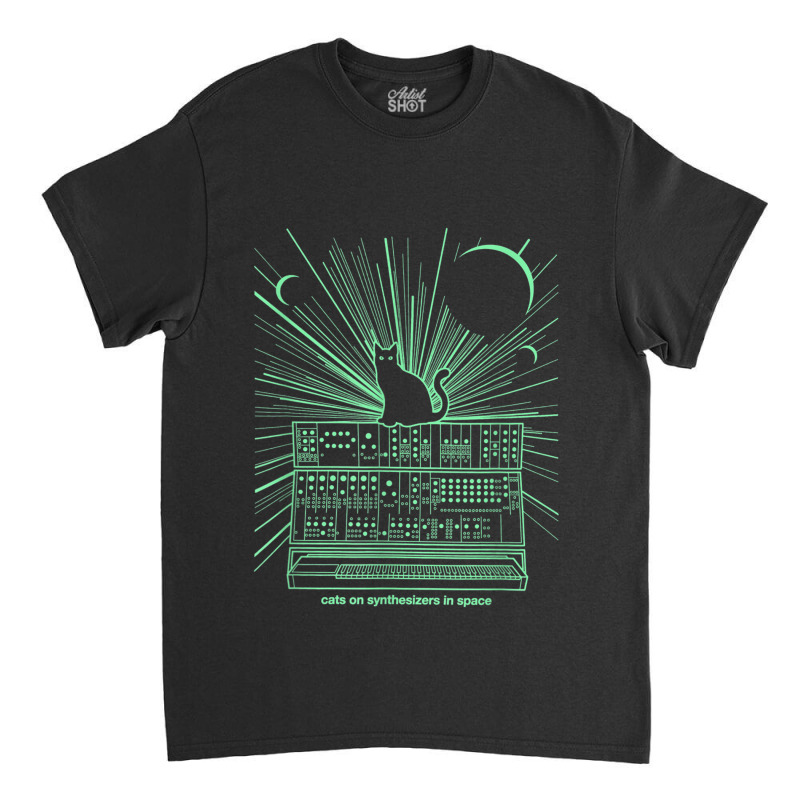 Cats On Synthesizers In Space T Shirt Classic T-shirt | Artistshot